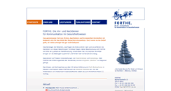 Desktop Screenshot of forthe-net.de