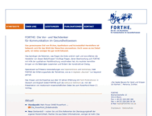 Tablet Screenshot of forthe-net.de